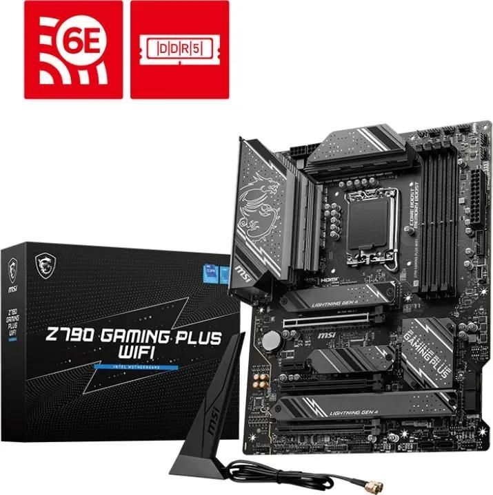 MSI Z790 GAMING PLUS WI-FI / ATX LGA1700 DDR5 7200