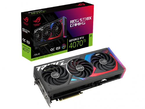 ASUS GeForce RTX 4070 Ti 12GB GDDR6X ROG Strix 192Bit / ROG-STRIX-RTX4070TIO12G-GAMING