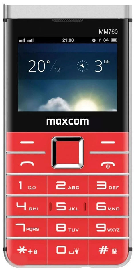 MAXCOM MM760 Red