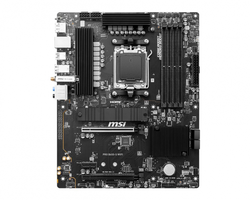 MSI PRO B650-S WI-FI / ATX AM5 DDR5 7200