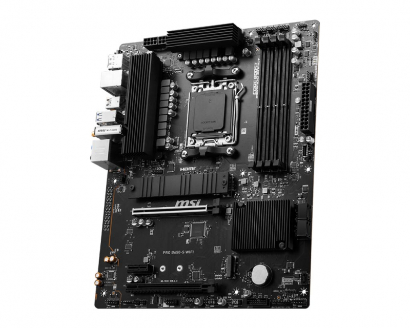 MSI PRO B650-S WI-FI / ATX AM5 DDR5 7200