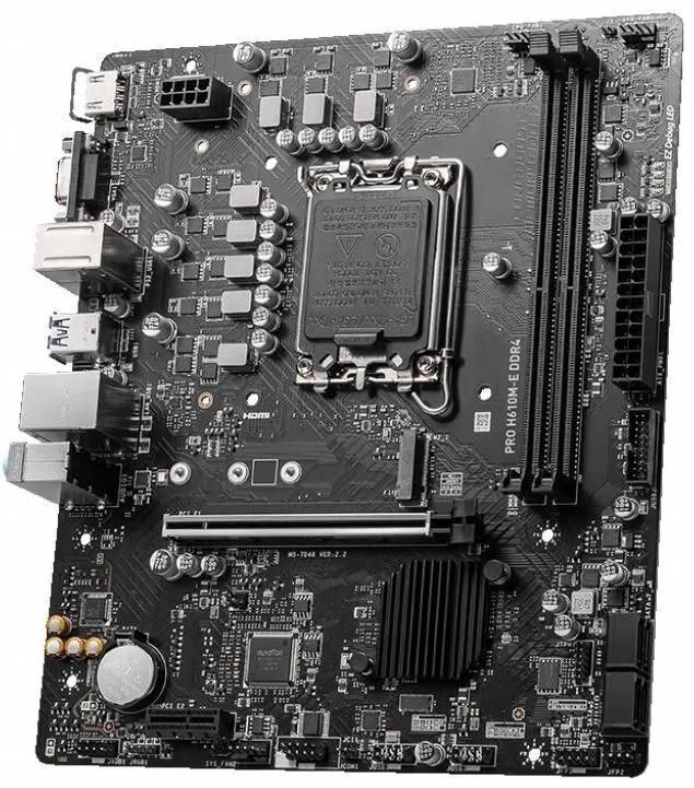 MSI PRO H610M-E DDR4 / mATX LGA1700 DDR4 3200