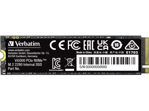 Verbatim Vi5000 1.0TB M.2 NVMe / VI5000-1TB-31826