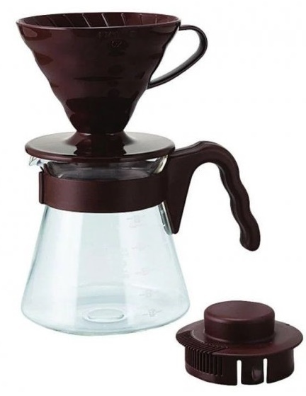 HARIO V60 Coffee Server 02 Set / VCSD-02CBR-16