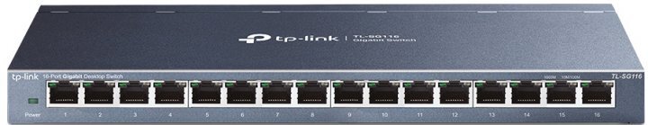 TP-LINK TL-SG116P / 16 PoE+ 120W