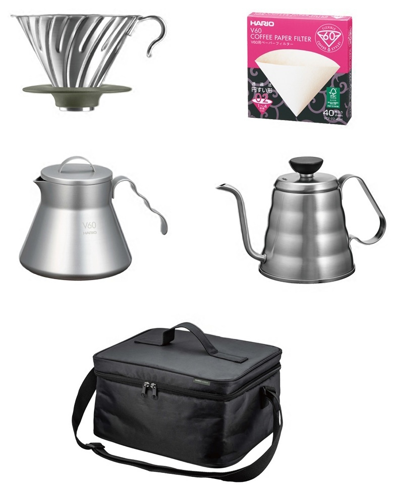 HARIO V60 Outdoor Coffee Basic Set / O-VOCB