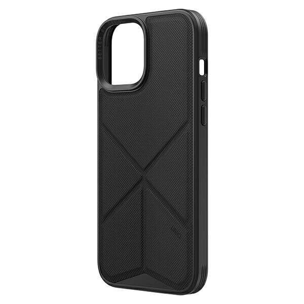 Uniq Case Hybrid Magclick Charging Transforma for iPhone 15 Pro Max Black