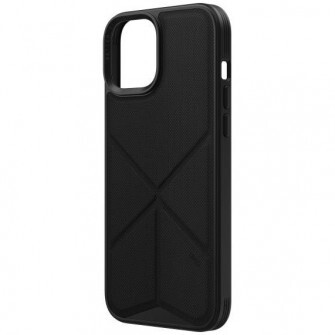 Uniq Case Hybrid Magclick Charging Transforma for iPhone 15 Pro Black