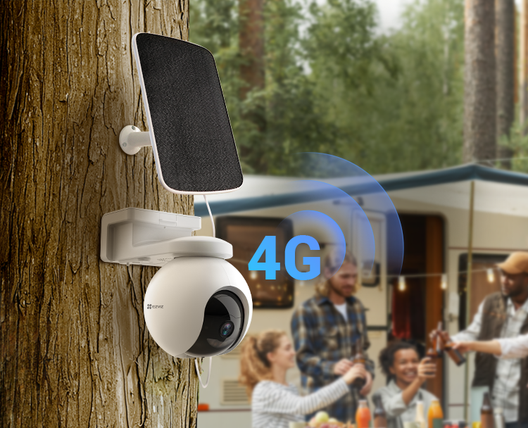 EZVIZ CS-EB8/SP-R100 / 3mpx + 4G + Solar