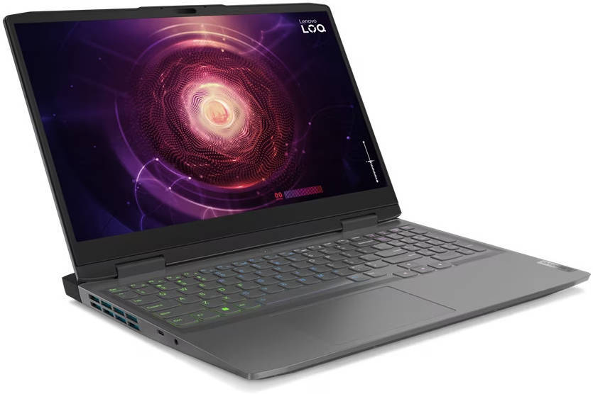 Lenovo LOQ 15APH8 / 15.6 IPS WQHD 165Hz / Ryzen 5 7640HS / 16GB DDR5 / 512GB NVMe / GeForce RTX 4060 8GB GDDR6 / No OS /