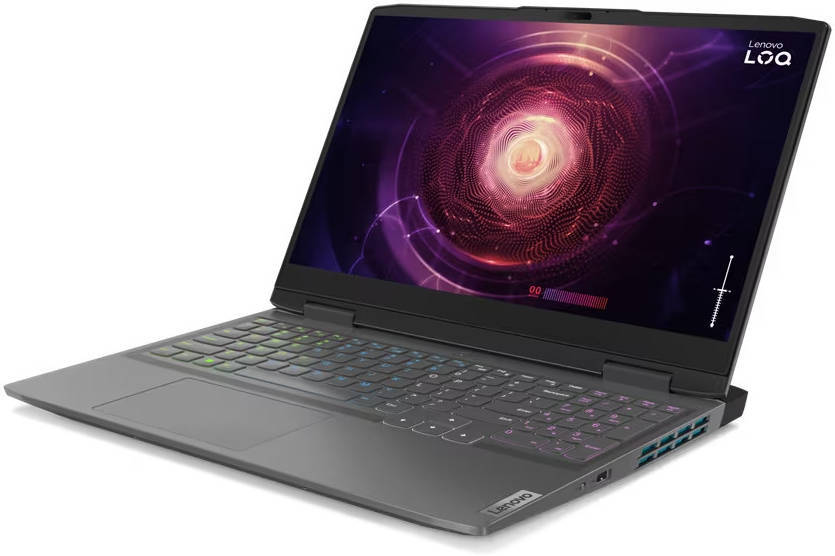 Lenovo LOQ 15APH8 / 15.6 IPS WQHD 165Hz / Ryzen 5 7640HS / 16GB DDR5 / 512GB NVMe / GeForce RTX 4060 8GB GDDR6 / No OS /