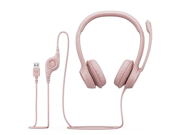 Logitech H390 / Stereo / Pink