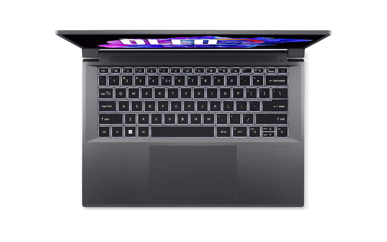 ACER Swift X 14 SFX14-71G-5448 / 14.5 IPS WQXGA 120Hz / Core i5-13500H / 16GB LPDDR5 / 512GB SSD / GeForce RTX 3050 6GB GDDR6 / Windows 11 HOME