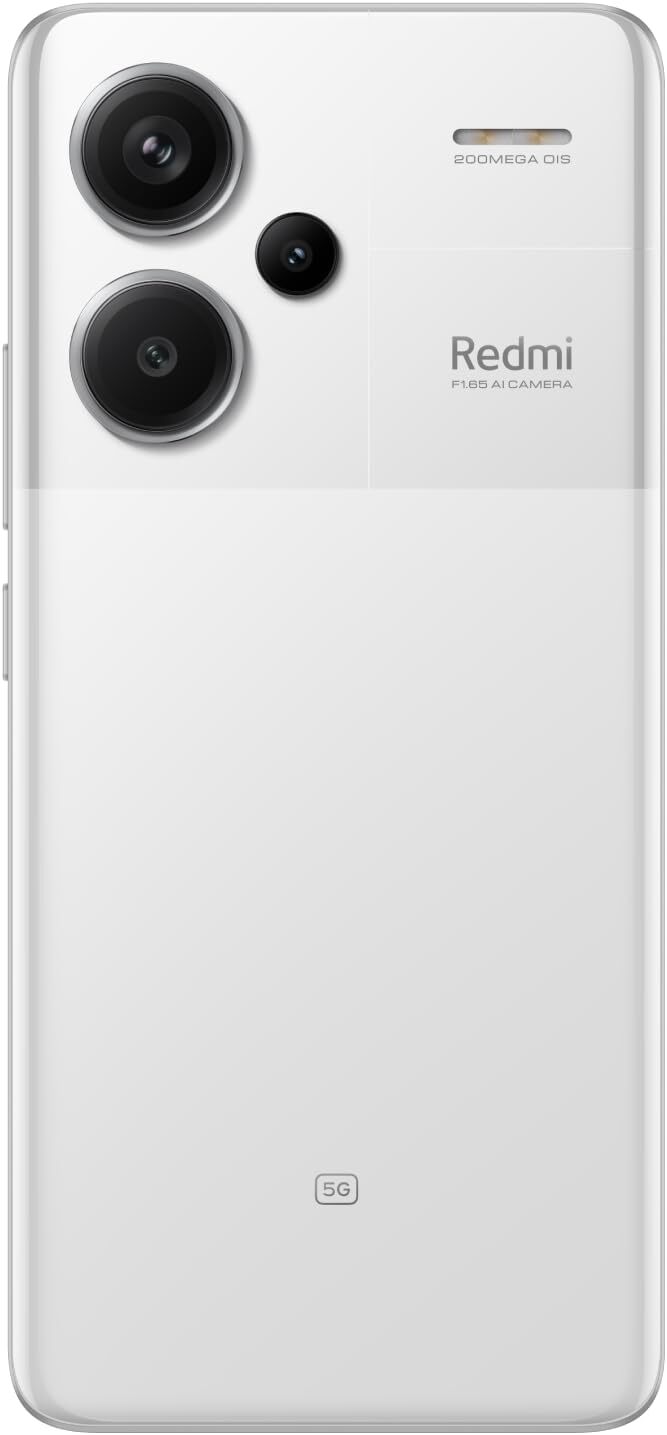 Xiaomi Redmi Note 13 Pro Plus 5G / 6.67 AMOLED 120Hz / Dimensity 7200 Ultra / 12GB / 512GB / 5000mAh White