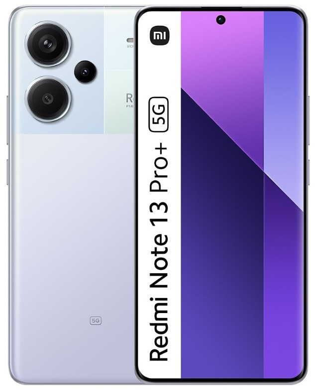 Xiaomi Redmi Note 13 Pro Plus 5G / 6.67 AMOLED 120Hz / Dimensity 7200 Ultra / 8GB / 256GB / 5000mAh Purple