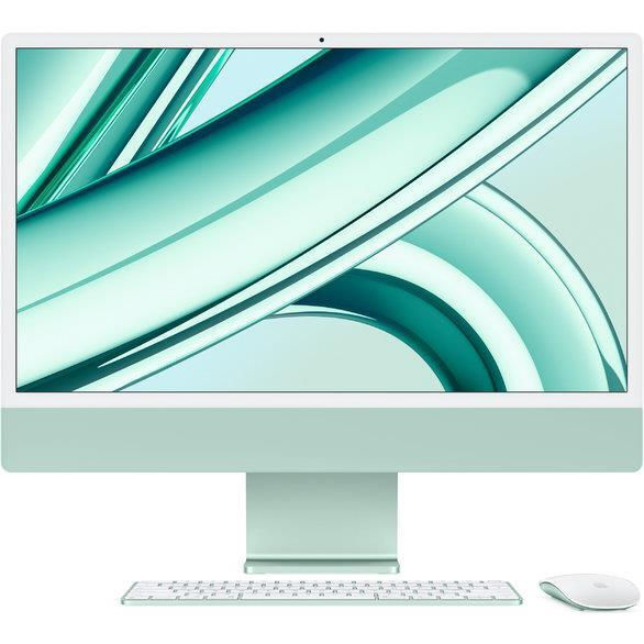 Apple iMac / 24 Retina 4.5K / M3 8-core CPU 10-core GPU / 8Gb RAM / 512Gb SSD / Sonoma Green