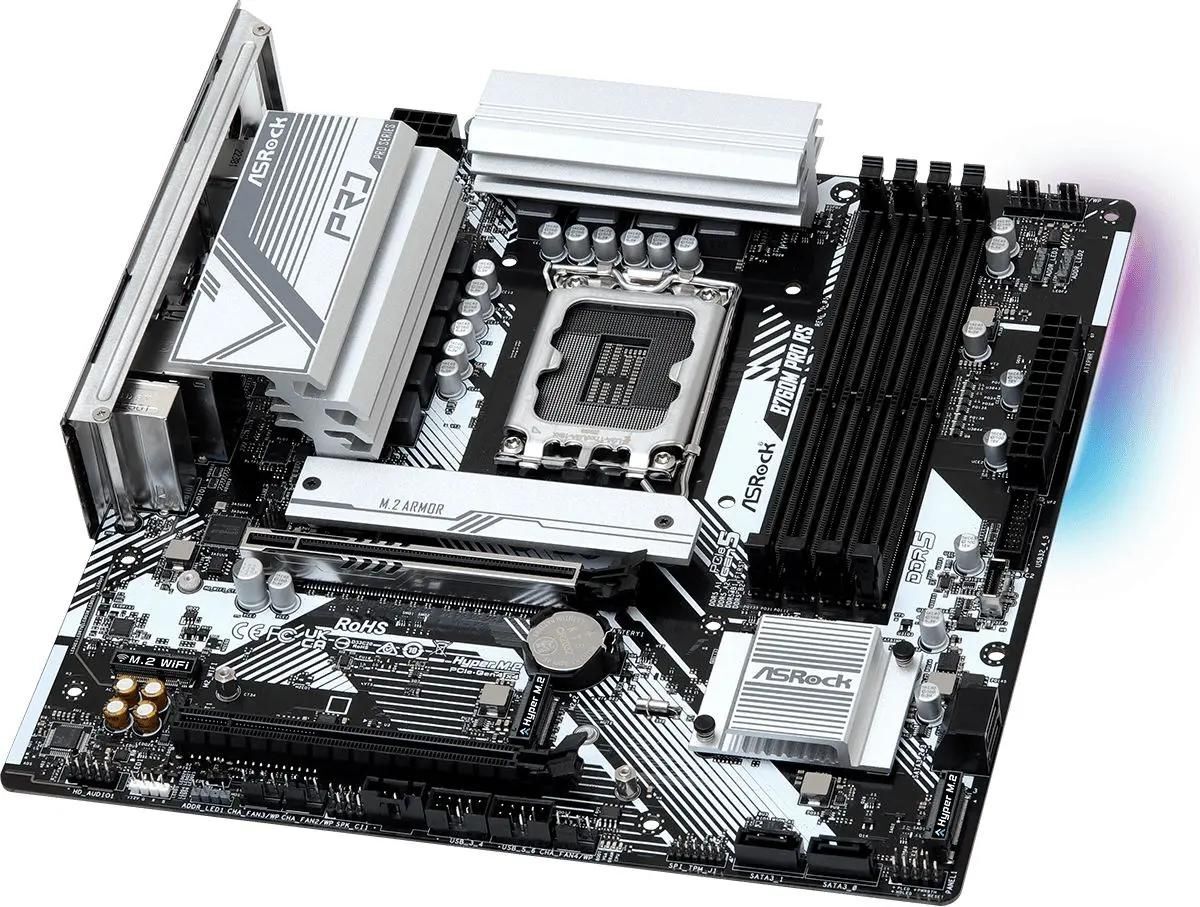 ASRock B760M PRO RS / mATX LGA1700 DDR5 4800