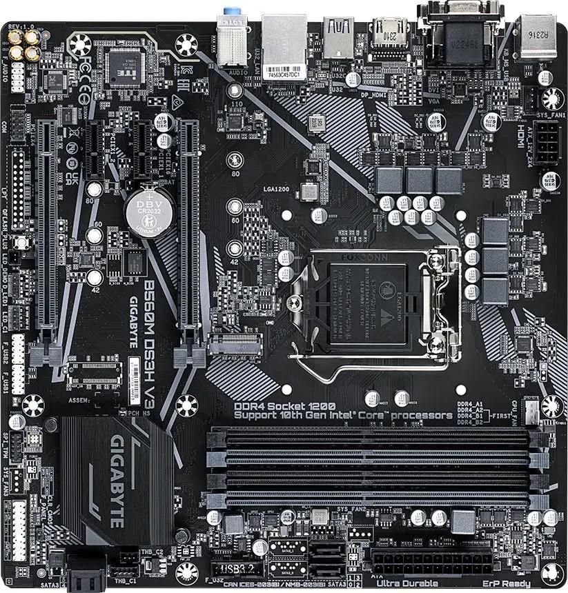 GIGABYTE B560M DS3H V3 / mATX LGA1200 DDR4 5333