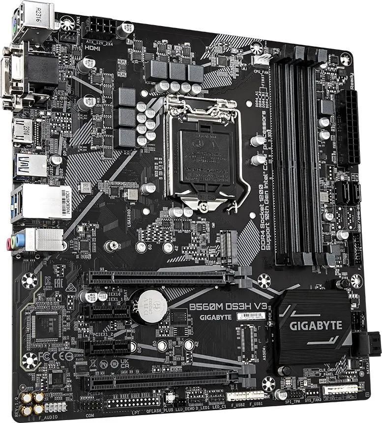 GIGABYTE B560M DS3H V3 / mATX LGA1200 DDR4 5333