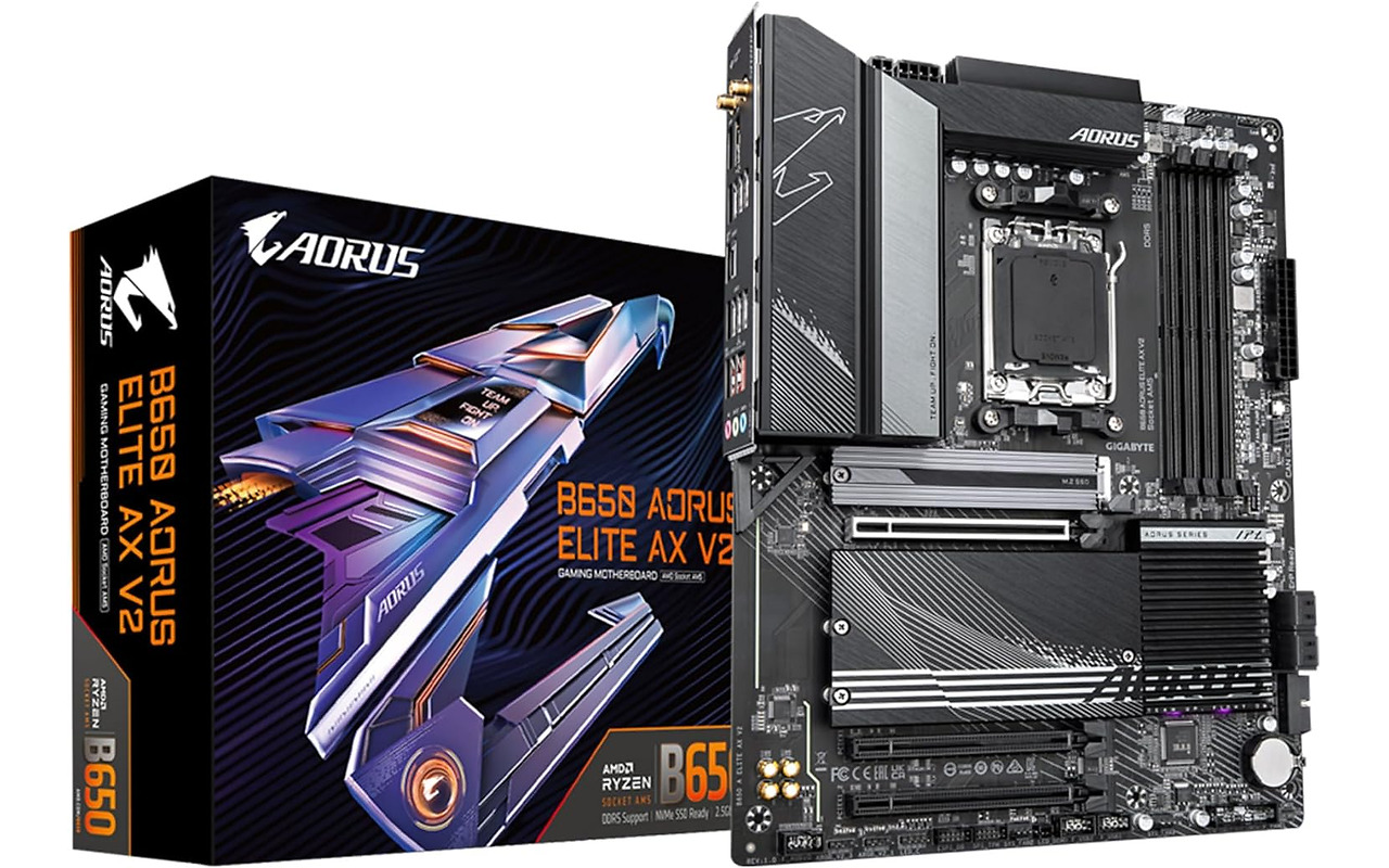 GIGABYTE B650 AORUS ELITE AX V2 / ATX AM5 DDR5 8000