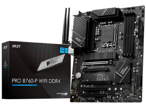 MSI PRO B760-P WI-FI DDR4 / ATX LGA1700 DDR4 5333