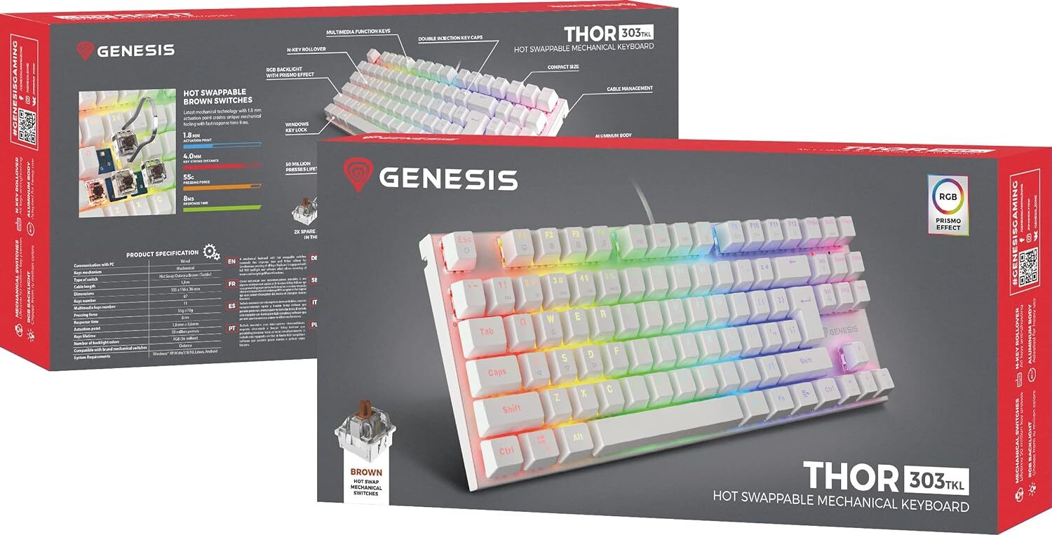 Genesis Thor 303 TKL English