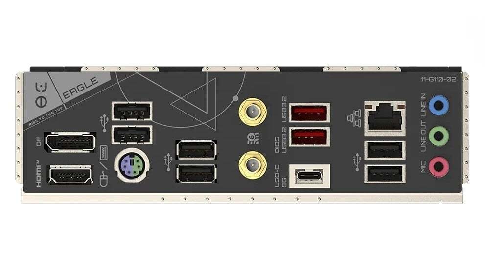 GIGABYTE B650 EAGLE AX / ATX AM5 DDR5 7600