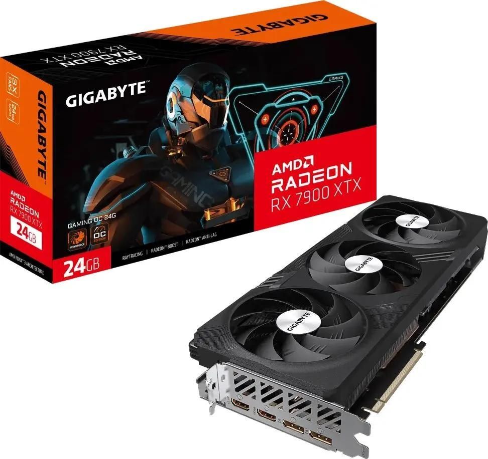 GIGABYTE Radeon RX 7900 XTX 24GB GDDR6 Gaming OC 384Bit / GV-R79XTXGAMING OC-24GD