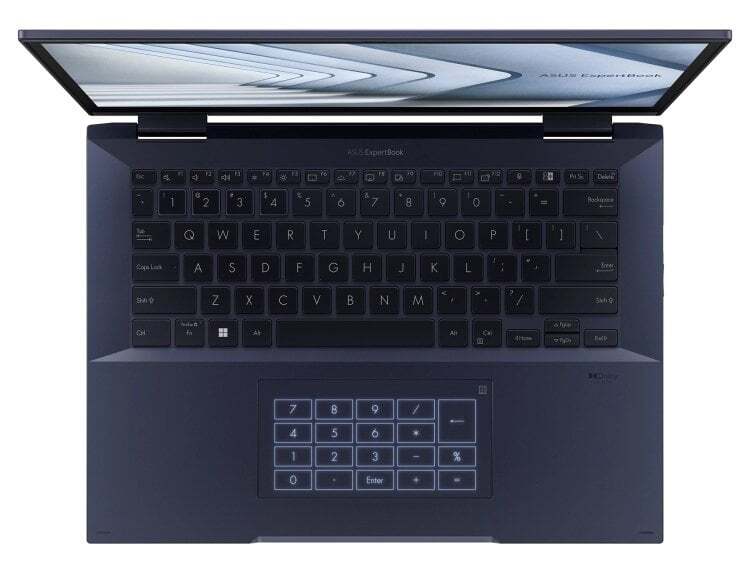 ASUS ExpertBook B7 Flip B7402FVA / 14 WQXGA Touch / Core i7-1360P / 16Gb DDR5 / 1.0Tb SSD / Intel Iris Xe / No OS