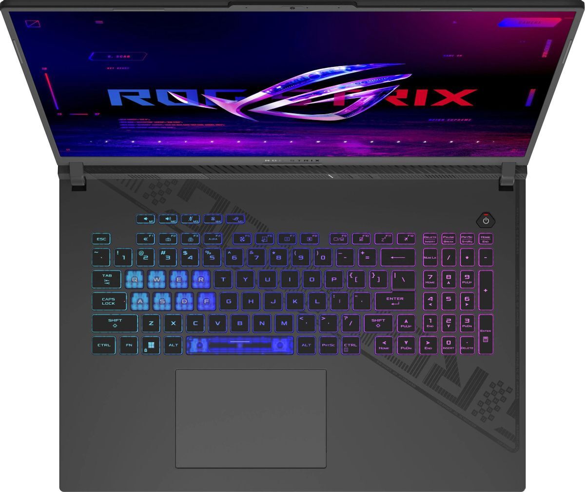ASUS ROG Strix G18 G814JV / 18 QHD+ 240Hz / Core i7-13650HX / 16Gb DDR5 / 1.0Tb SSD / GeForce RTX 4060 8Gb / No OS