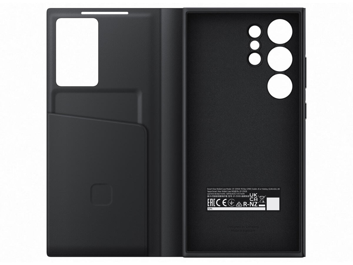 Samsung Original Smart View Wallet Case Galaxy S24 Ultra Black