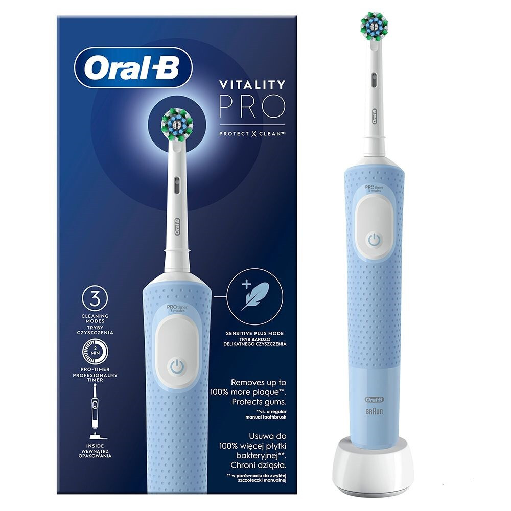 Braun Vitality Pro Protect X Clean Vapor Blue