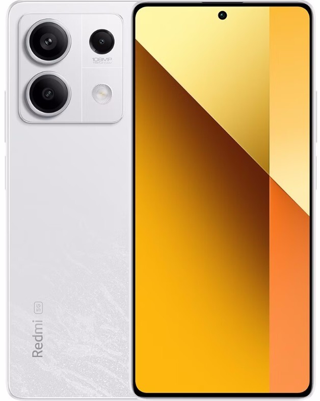 Xiaomi Redmi Note 13 5G / 6.67 AMOLED 120Hz / Dimensity 6080 / 8GB / 256GB / 5000mAh White