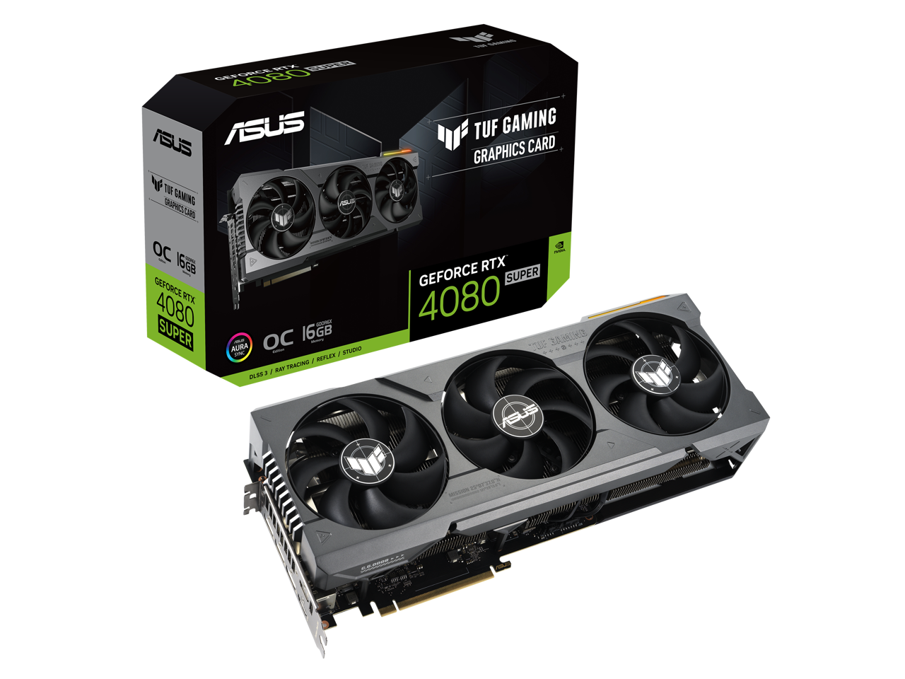 ASUS GeForce RTX 4080 SUPER 16GB GDDR6X 256bit / TUF-RTX4080S-O16G-GAMING
