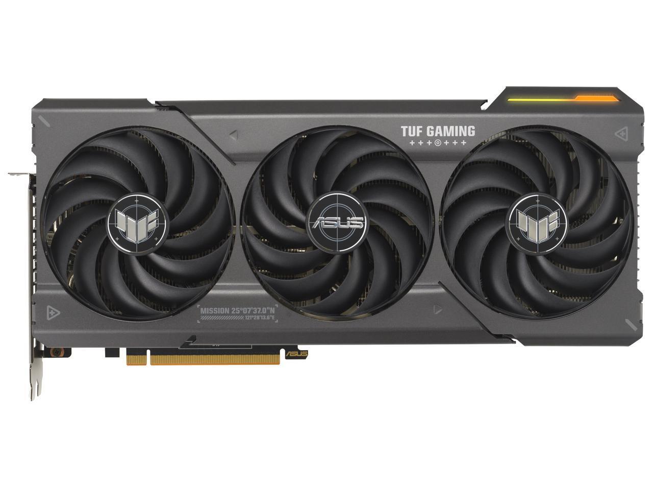 ASUS Radeon RX 7800 XT 16GB GDDR6 TUF Gaming 256Bit / TUF-RX7800XT-O16G-GAMING