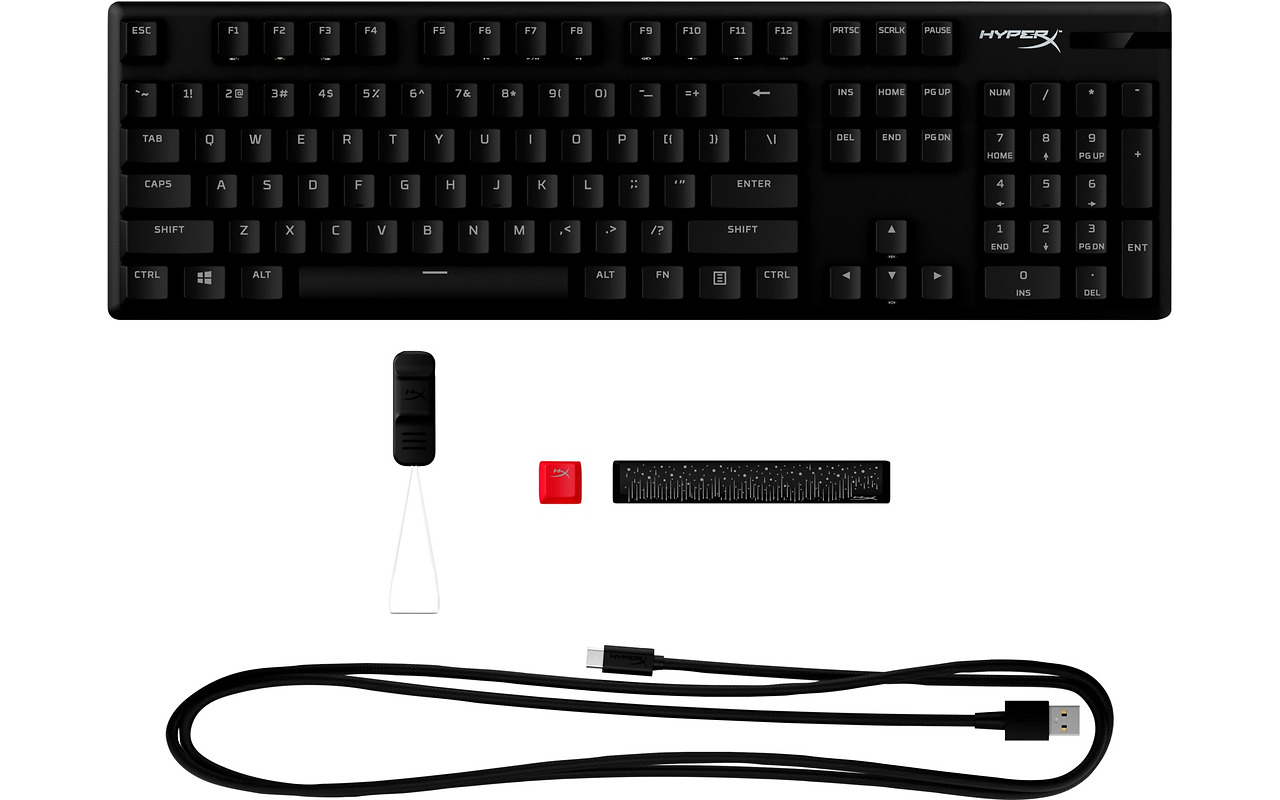 HYPERX Alloy Origins PBT / Aqua - Tactile key switch / 639N5AA#ABA