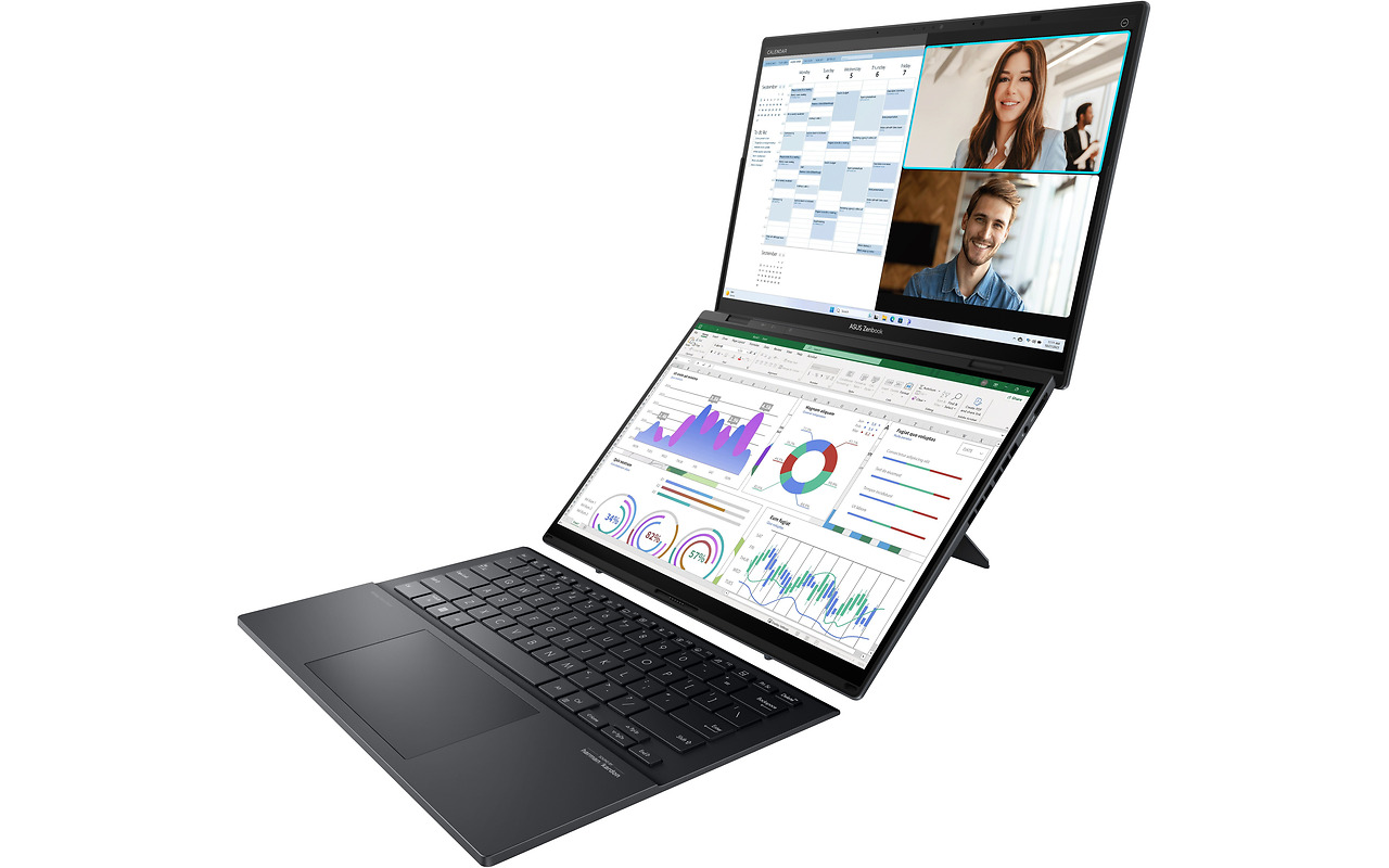 ASUS Zenbook DUO OLED UX8406MA / 14 OLED WUXGA Touch / Core Ultra 9 185H / 32Gb LPDDR5X / 2.0Tb SSD / Intel Arc / Windows 11 Home