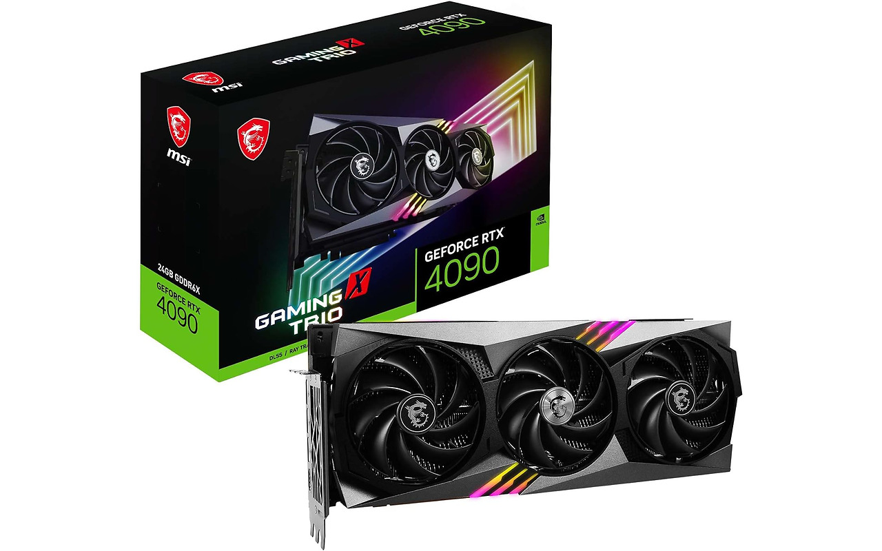 MSI GeForce RTX 4090 GAMING X TRIO 24G / 24GB GDDR6X 384Bit