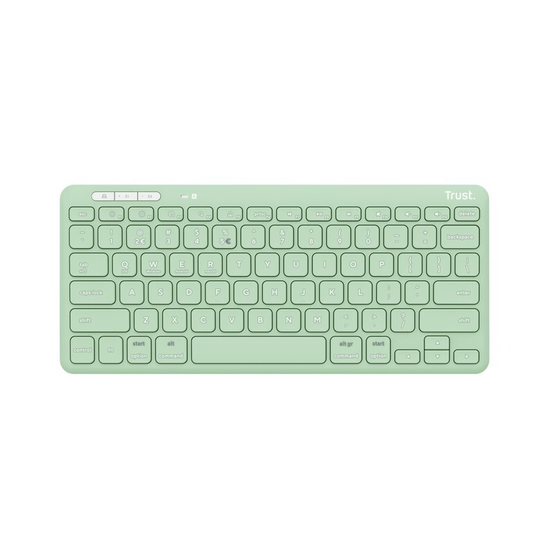 Trust Lyra Multi-Device Compact Keyboard / English Green