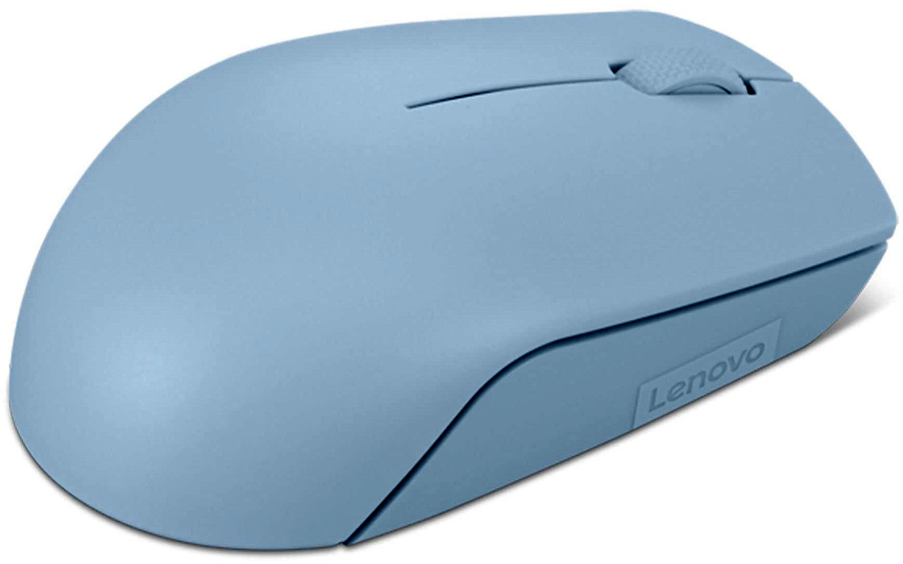 Lenovo 300 Compact Wireless Mouse Blue