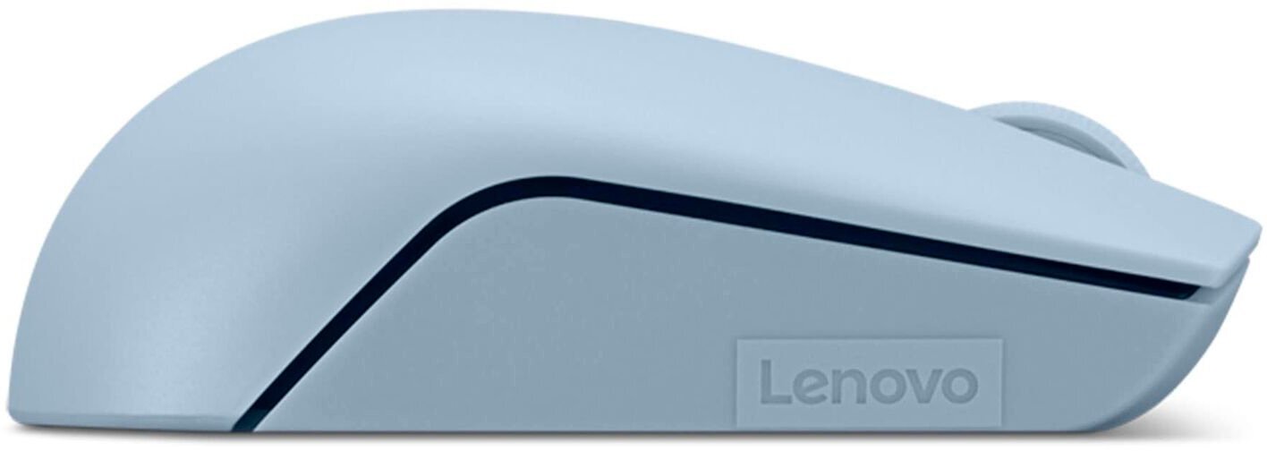 Lenovo 300 Compact Wireless Mouse Blue