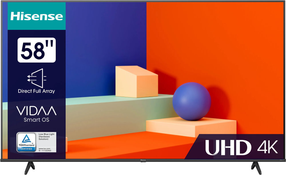 Hisense 58A6K / 58 DLED UHD VIDAA U7