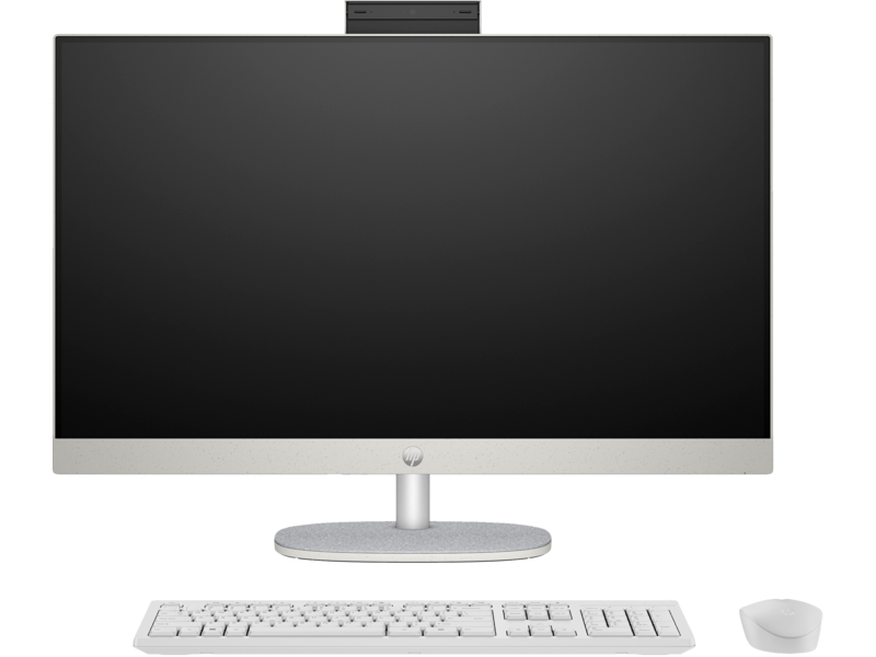HP All-in-One 27-cr0042ci / 27 FullHD IPS / RYZEN 5 7520U / 16GB LPDDR5 / 512GB NVMe / FreeDos