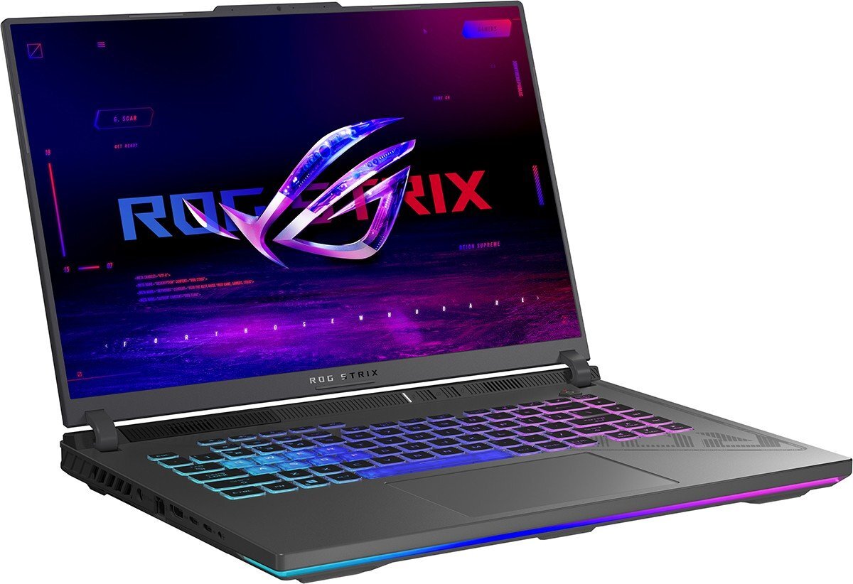 ASUS ROG Strix G16 G614JZ / 16 QHD+ 165Hz / Core i9-13980HX / 32Gb DDR5 / 1.0Tb SSD / GeForce RTX 4080 12Gb / No OS