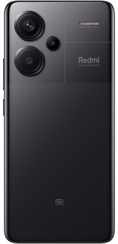 Xiaomi Redmi Note 13 Pro Plus 5G / 6.67 AMOLED 120Hz / Dimensity 7200 Ultra / 8GB / 256GB / 5000mAh Black