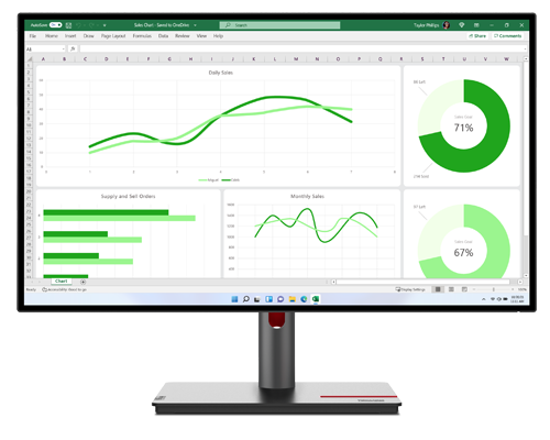 Lenovo ThinkVision P27q-30 / 27 IPS 2K