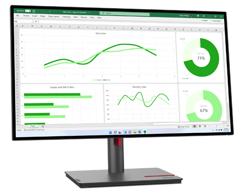 Lenovo ThinkVision P27q-30 / 27 IPS 2K