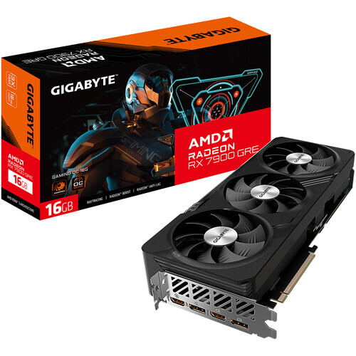 GIGABYTE Radeon RX 7900 GRE 16GB GDDR6 Gaming OC 256Bit / GV-R79GREGAMING OC-16GD