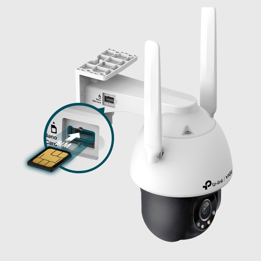 TP-LINK VIGI C540-4G / 4Mpix 4mm LTE