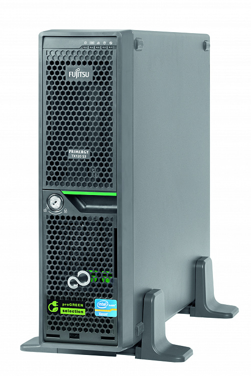 Fujitsu PY TX120 S3P/LFF/ Xeon E3-1220V2 / no RAM / DVD-RW / 2x 500GB SATA LFF